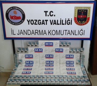 Yozgat'ta 330 Paket Kaçak Sigara Ele Geçirildi