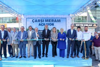 'Çarşı Meram' İş Merkezi Törenle Açıldı