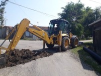 ELEKTRİK HATTI - İnönü Belediyesi Üst Yapı Çalışmalarına Devam Ediyor