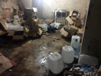 BANDROL - Kale Gibi Korunan Sahte İçki İmalathanesinde Operasyon