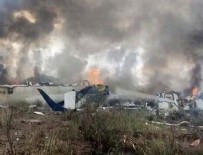 Meksika'da uçak düştü