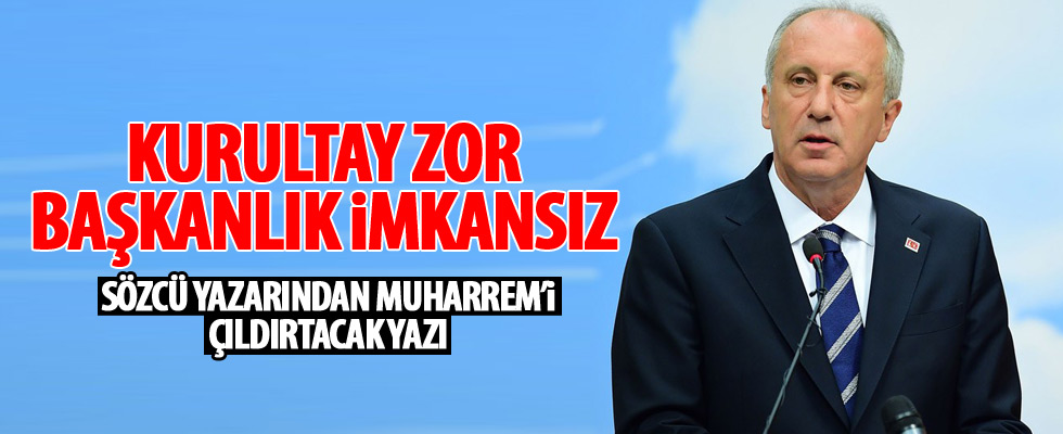 Soner Yalçın 'İmkansız' dedi