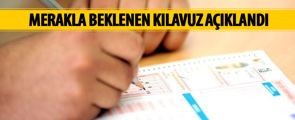 YKS tercih kılavuzu açıklandı