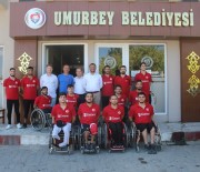 TEKERLEKLİ SANDALYE BASKETBOL - Millilerden Başkan Yavaş'a Şampiyonluk Sözü