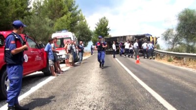 Muğla'da Kamyon Devrildi Açıklaması 1 Ölü