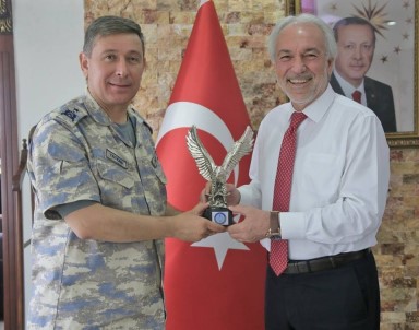 Tuğgeneral Tatkan'dan Nayir Ve Saraçoğlu'na Veda Ziyareti