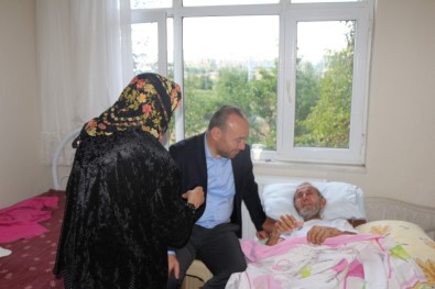 Başkan Dağdelen, Kanser Hastası Yaşlı Adamın İsteğini Yerine Getirdi