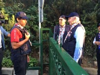 TÜRKIYE İZCILIK FEDERASYONU - Başkan Uysal 15 Ülkeden Gelen İzcilerle Kampta Buluştu