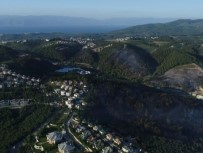 BADEMLI - Bursa'nın Yanan Ciğerleri Havadan Görüntülendi