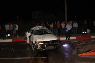 Çan'da Trafik Kazası Açıklaması 1 Yaralı