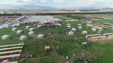 Erzurum'da 'Türk Oyunları Festivali' Heyecanı