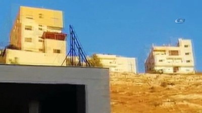 Ürdün'de Güvenlik Güçlerinin Teröristlere Düzenlediği Baskın Sırasında Bir Bina Çöktü