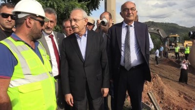 Kılıçdaroğlu, Ordu'daki Sel Bölgesini İnceledi