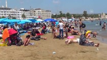 KıZKALESI - Mersin'de Sıcak Hava Sahilleri Doldurdu