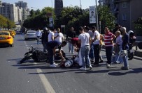 YUNUS POLİSİ - Şişli'de Yunus Polisi Kaza Yaptı Açıklaması 2 Yaralı
