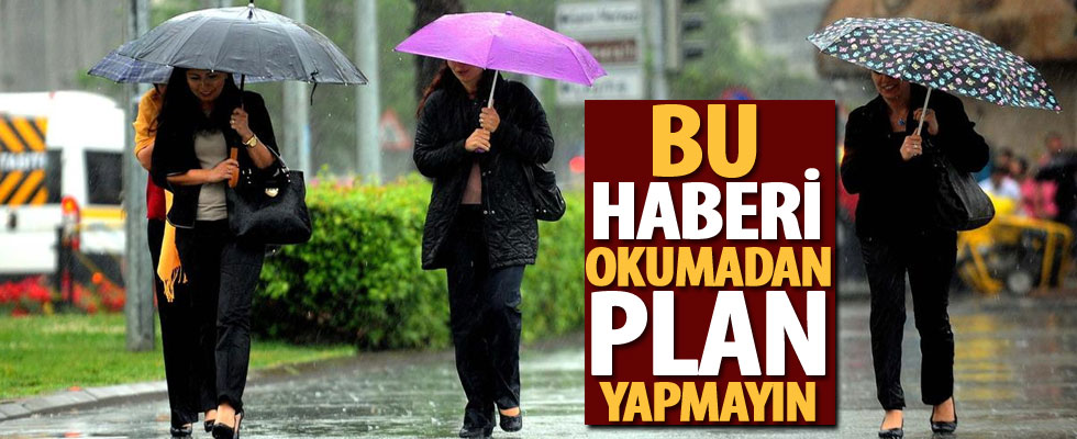 Yurt genelinde hava durumu (12.08.2018)