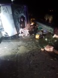 Aydın-İzmir Otobanında Kaza, Aynı Yöne Giden İki Araç Çarpıştı 4 Yaralı