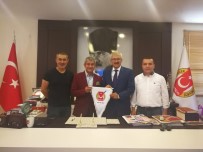 BAŞSAVCı - Başsavcı Solmaz'dan AGC'ye Veda Ziyareti