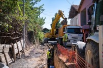 HASıRCıLAR - Hasırcılar'da Kanalizasyon Hattı Çalışmaları Başladı