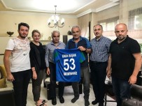 HASAN KEMAL YARDıMCı - Çaykur Rizespor'dan Eren Başak'ın Ailesine Taziye Ziyareti