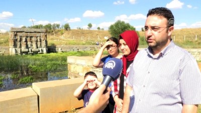 Eflatunpınar Hitit Su Anıtı'na Ziyaretçi İlgisi