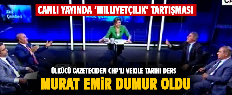 Metin Özkan'dan CHP'li Murat Emir'e tarihi ders