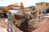 KALAFAT - Biga'da Dev Altyapı Çalışması Başladı