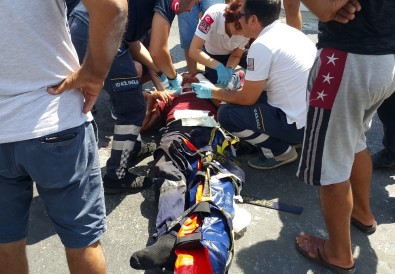 Milas'ta Trafik Kazası Açıklaması 1'İ Ağır 3 Yaralı