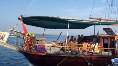 Türk Girişimciden Karadağ'da Tekne Turu