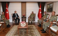 YÜCEL YAVUZ - 3. Ordu Komutanı Savaş, Trabzon Valisi Yavuz'u Ziyaret Etti