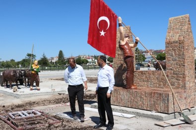 Beyşehir'de Türk Büyüğü, Halk Ve Masal Kahramanları Parkı Tamamlanıyor