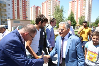 Başkan Büyükkılıç, Tınaztepe De Belediye Yatırımlarını Denetledi