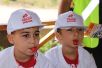 TRAFİK MÜDÜRLÜĞÜ - Çocuklar Kırmızı Düdük İle Sürücüleri Uyaracak