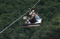 İLKEL TELEFERİK - İlkel Teleferikle Metrelerce Yükseklikte Ölümüne Yolculuk