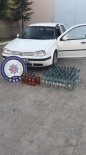 VOTKA - Otomobilden 89 Şişe Kaçak Alkol Çıktı