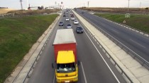 BAYRAM TATİLİ - Bursa'da Karayollarında Trafik Yoğunluğu
