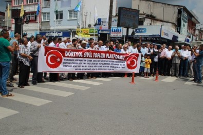 Dörtyol'da 25 STK'dan 'Türk Lirasına Sahip Çıkıyoruz, Devletimizin Yanındayız' Açıklaması