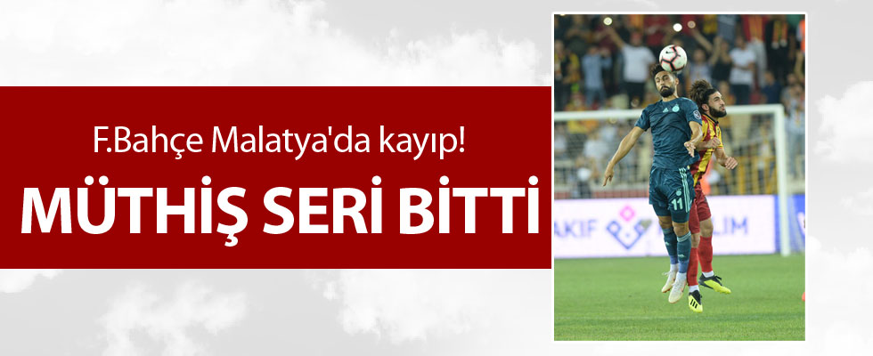Malatyaspor 1 - 0 Fenerbahçe