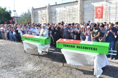 Müftülükteki Saldırıda Hayatını Kaybeden 5 Kişiden 2'Si Son Yolculuğuna Uğurlandı