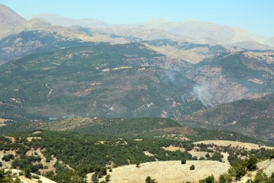 Tunceli'de Ormanlık Alandaki Örtü Altı Yangını