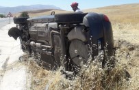 KARAGEDIK - Direksiyon Hakimiyeti Kaybolan Otomobil Takla Attı Açıklaması 5 Yaralı