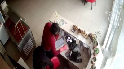 Lokantadan Hırsızlık Güvenlik Kamerasında