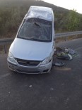Manisa'da Otomobil Bariyerlere Çarptı Açıklaması 1 Ölü