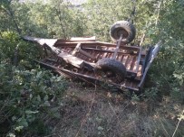 BARBARA - Traktör Uçurumdan Yuvarlandı Açıklaması 1 Ölü