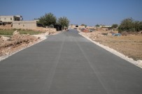 VİRANŞEHİR - Akçakale'de Beton Yol Uygulaması Sürüyor