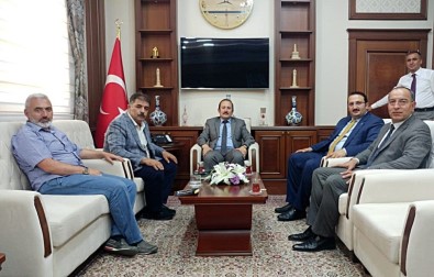 Bayburt Milletvekili Battal Ve Adalet Komisyonu Başkanı Tacın'dan Vali Pehlivan'a Ziyaret
