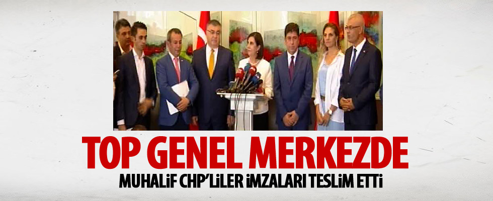 İşte CHP'de toplanan imza sayısı