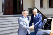 BAŞSAVCı - Cumhuriyet Başsavcısı Solmaz'dan Vali Karaloğlu'na Veda Ziyareti