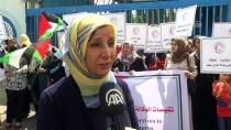 AÇLIK GREVİ - Gazze'de UNRWA Protestosu