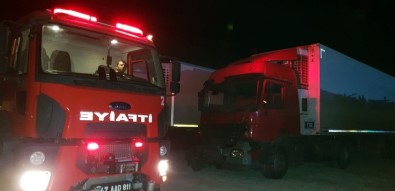 Kızıltepe'de Zincirleme Tır Kazası